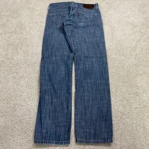 Levi's Red Jeans Mens 31x32* Blue Skinny Straight Denim Grunge Designer Menswear